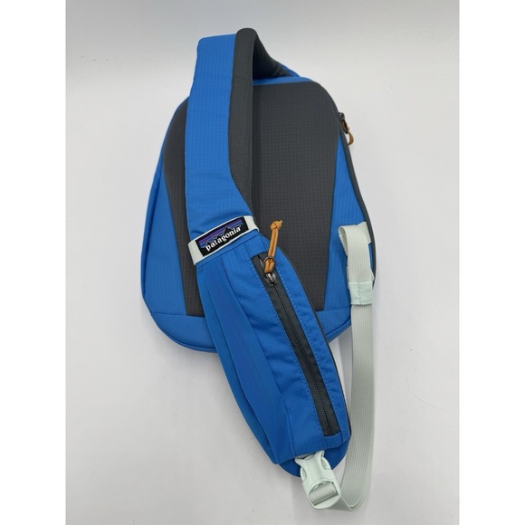 Patagonia 8L Atom Sling Patchwork Vessel Blue NWT - Picture 2 of 5